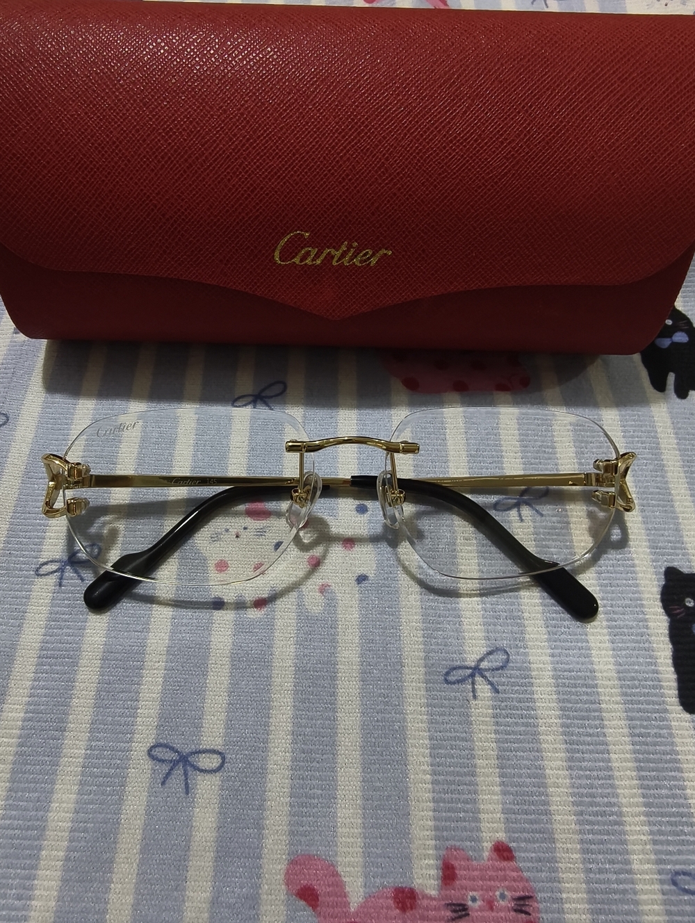 Cartier Rimless Glasses